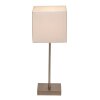 Brilliant Aglae table lamp white, 1-light source