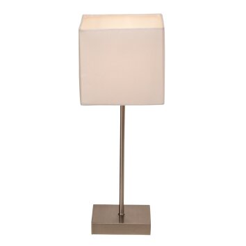 Brilliant Aglae table lamp white, 1-light source