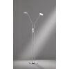 Honsel DENT Floor Lamp LED matt nickel, 1-light source, Colour changer