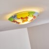 Pizzy Katze Ceiling Light chrome, white, 2-light sources