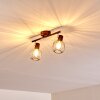Cancun Ceiling Light brown, 2-light sources