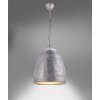Leuchten-Direkt SAMIA Pendant Light grey, rust-coloured, 1-light source
