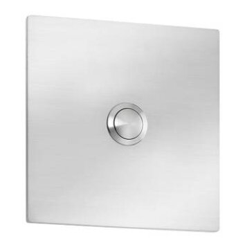 CMD doorbell name plate stainless steel