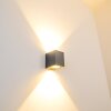 Orsa Outdoor Wall Light LED grey, 2-light sources