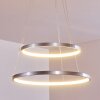 Canisteo Pendant Light LED silver, 2-light sources
