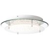 Ceiling Light Brilliant Jolene chrome, 1-light source, Remote control