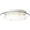 Ceiling Light Brilliant Jolene chrome, 1-light source, Remote control
