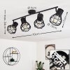 GAINESVILLE Ceiling Light black, 4-light sources