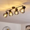 GAINESVILLE Ceiling Light black, 4-light sources