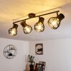 GAINESVILLE Ceiling Light black, 4-light sources