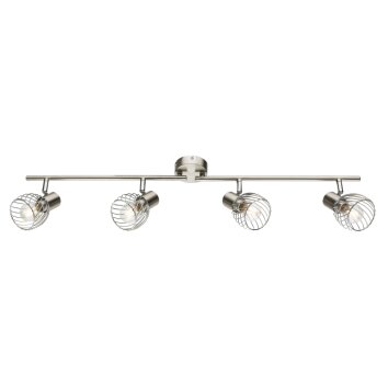Globo TEXAS ceiling spotlight matt nickel, 4-light sources