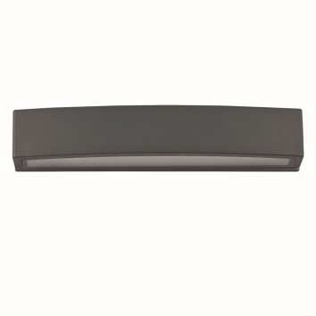 Ideal Lux ANDROMEDA Outdoor Wall Light anthracite, 2-light sources