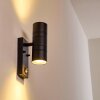 FROSLEV Outdoor Wall Light LED black, 2-light sources, Motion sensor