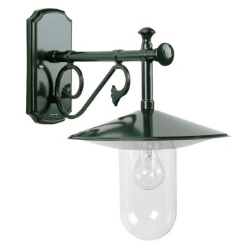 KS Verlichting Louvre Wall Light green, 1-light source