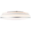 Brilliant VISITATION Ceiling Light LED silver, 1-light source, Remote control, Colour changer