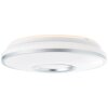 Brilliant VISITATION Ceiling Light LED silver, 1-light source, Remote control, Colour changer