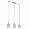 Eglo BONARES 1 pendant light chrome, 3-light sources