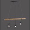 Leuchten-Direkt EDGAR Pendant Light black, 3-light sources