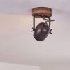 KUAH Ceiling Light black, 1-light source