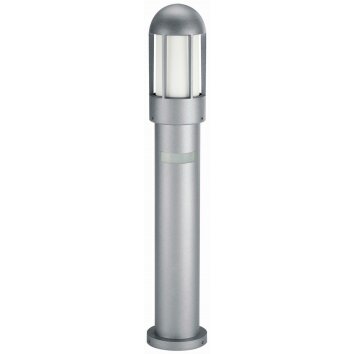 Albert 2002 pedestal light silver, 1-light source, Motion sensor