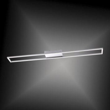 Paul Neuhaus INIGO ceiling light LED stainless steel, 4-light sources