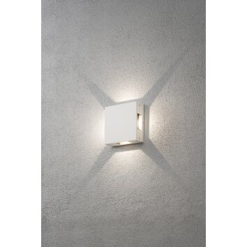 Konstsmide CREMONA wall light LED white, 4-light sources