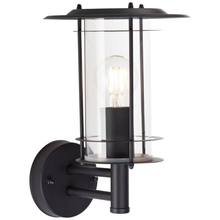 Outdoor Wall Light Brilliant York transparent 44781/06 illumination.co.uk