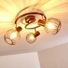 Cancun Ceiling Light brown, 3-light sources