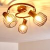 Cancun Ceiling Light brown, 3-light sources