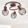 Cancun Ceiling Light brown, 3-light sources