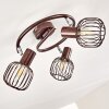 Cancun Ceiling Light brown, 3-light sources