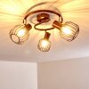 Cancun Ceiling Light brown, 3-light sources