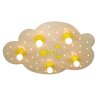 Elobra STERNENWOLKE Wall Light Light wood, 5-light sources