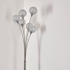 Paul Neuhaus WOMBLE floor lamp stainless steel, 6-light sources