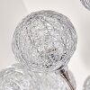 Paul Neuhaus WOMBLE floor lamp stainless steel, 6-light sources