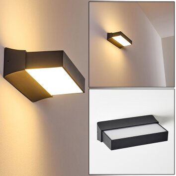 Outdoor Wall Light Hjortspring LED anthracite, 1-light source