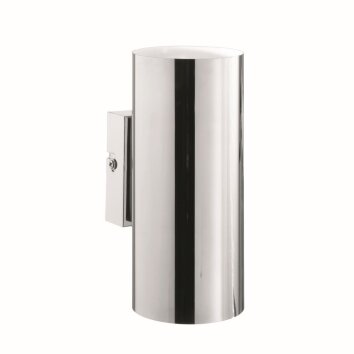 Ideal Lux HOT Wall Light chrome, 2-light sources