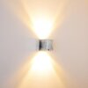 Orsa Outdoor Wall Light LED galvanized, 2-light sources