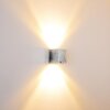 Orsa Outdoor Wall Light LED galvanized, 2-light sources