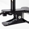 Brilliant MANAMA clamp-on light Dark wood, black, 1-light source