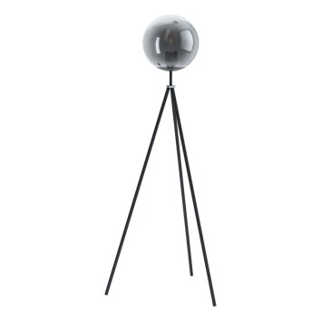 EGLO ISORELLA Floor Lamp chrome, black, 1-light source