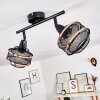 LIMASSOL Ceiling Light black, 2-light sources