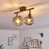 LIMASSOL Ceiling Light black, 2-light sources