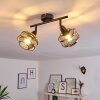 LIMASSOL Ceiling Light black, 2-light sources