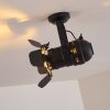 LICHINGA Ceiling Light black, 1-light source