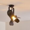 LICHINGA Ceiling Light black, 1-light source