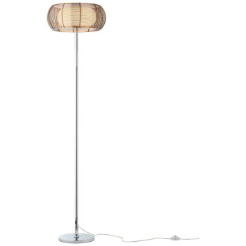 Brilliant RELAX Floor Lamp bronze, chrome, 2-light sources