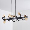 Hovslund Pendant Light black-gold, 6-light sources