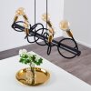 Hovslund Pendant Light black-gold, 6-light sources