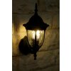 Rabalux Milano outdoor wall light black, transparent, clear, 1-light source